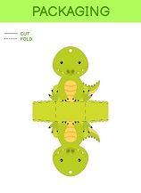 çocuklar için hazır hayvan model maketi şablonu, paper craft model animals